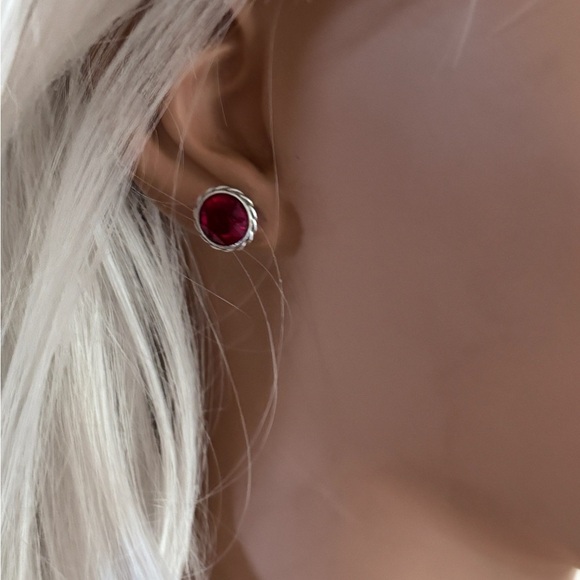 Brighton Iris Stud Earrings Ruby Color NWT.
STYLE JA173E - Picture 4 of 7